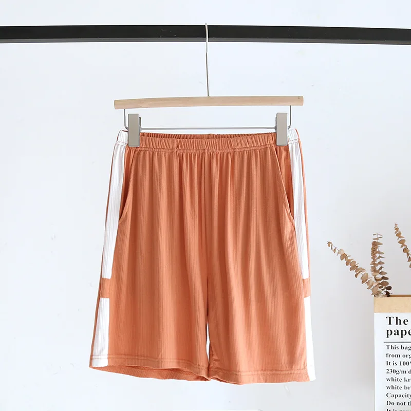 Summer Lounge Wear Home Pant With Pocket Modal Sleepwear Pajama Pants Women Nightwear Casual Loose Student Shorts For Sleeping