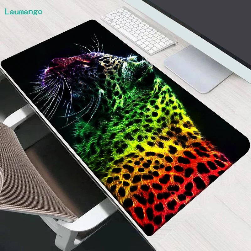 

Cheetah Gaming Pc Accessories 3d Mouse Pad Xxl Gamer Keyboard Keycaps Computer Mat Mousepad Anime Office Carpet Deskmat Mausepad