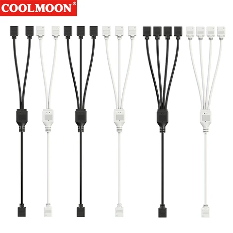 COOLMOON ARGB Разветвитель 5В 1 на 2/3/4 контакта
