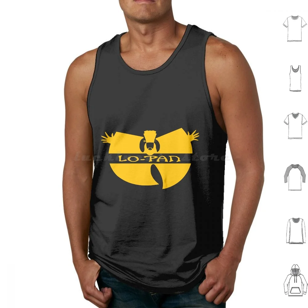 

Lo Pan Clan ( Yellow ) Tank Tops Print Cotton Big Trouble In Little John Carpenter Jack Burton Kurt Russell Big Trouble