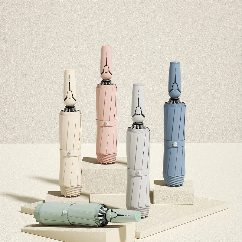 

Высококачественный автоматический зонт 116 см, Ветрозащитный складной УФ-зонт, 3-ступенчатые переносные прочные зонтики от дождя и солнца