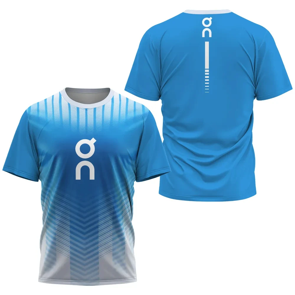 

Tennis T-Shirt For Men Oversized Tops Casual Badminton Sportswear Outdoor T Shirts Quick Dry Short Sleeve 3d Men's Clothing Top