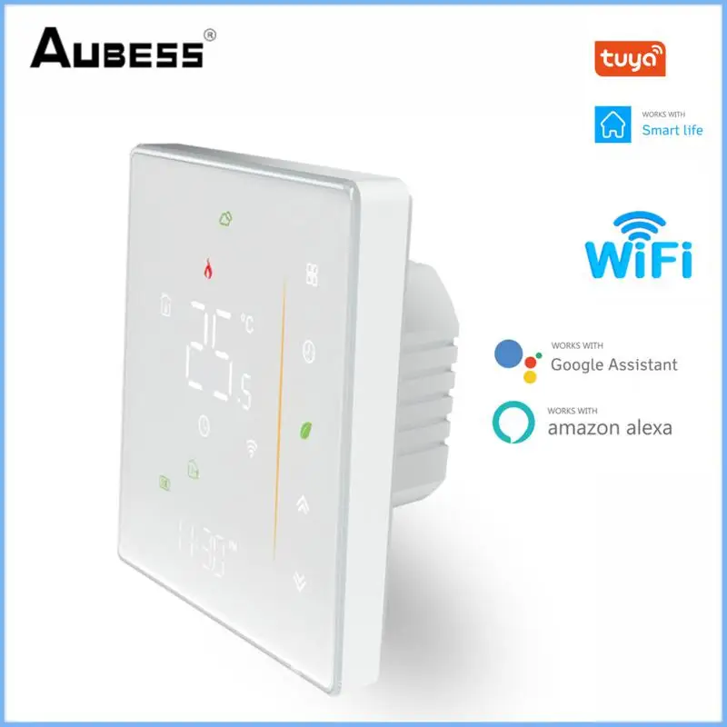 

Tuya WiFi Smart Thermostat Electric Floor Heating Water/Gas Boiler Temperature Remote Controller Work With Google Home Alexa