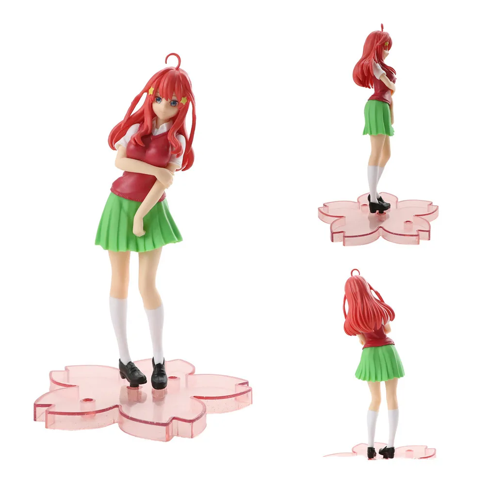 Популярная фигурка Накано Мику 18 см квинтуплет школьная форма стоящая