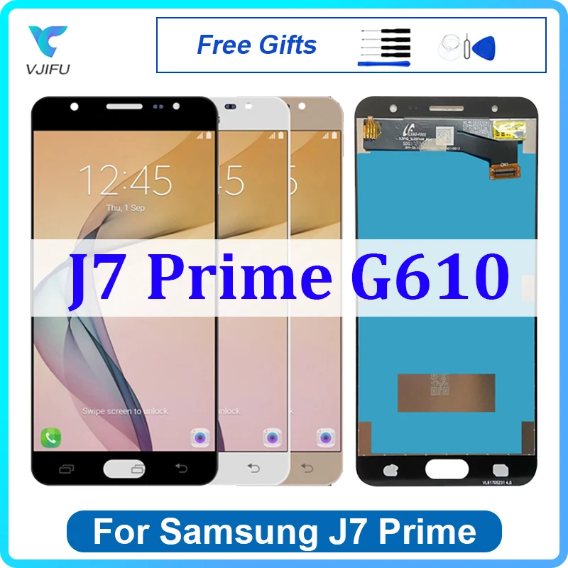 5,5 'TFT Дисплей для SAMSUNG Galaxy J7 Prime 2016 ЖК-дисплей Сенсорный экран G610 G610F G610M для SAMSUNG J7 премьер On7 премьер ЖК-дисплей