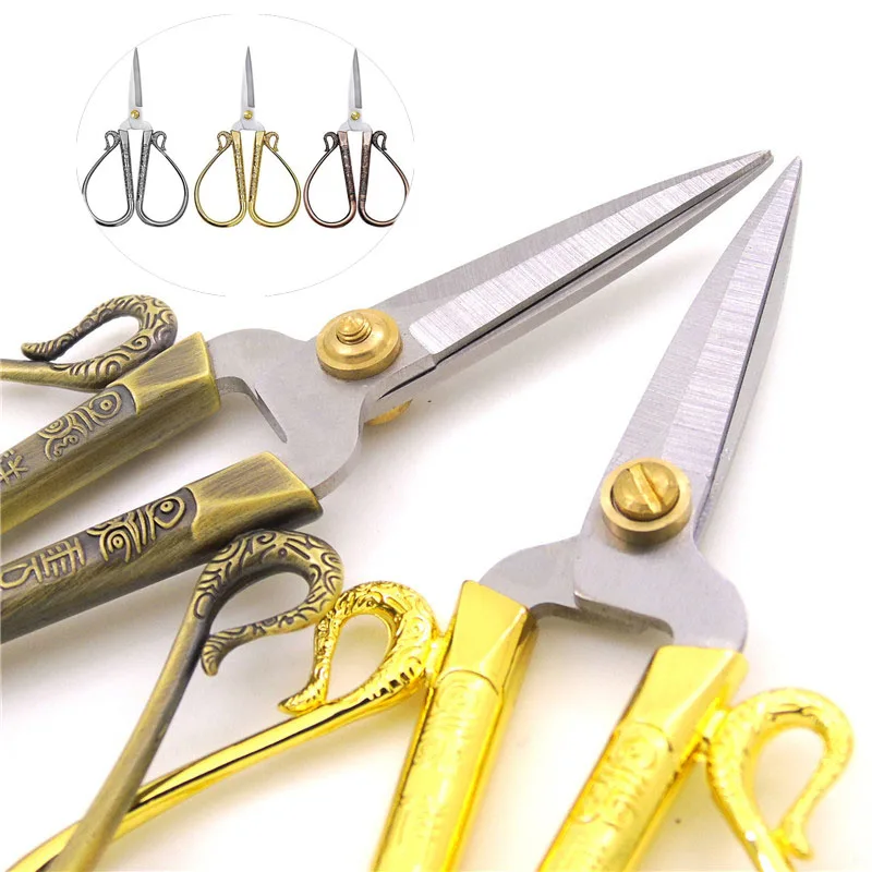 Винтажные Резные Ножницы Lucky Cloud Из Нержавеющей Стали Ручная Вышивка Крестиком