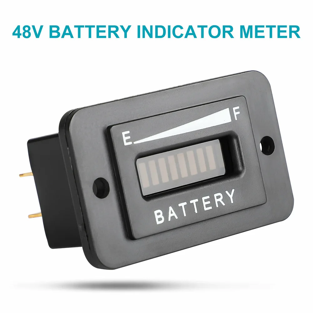 

48V Battery Indicator Meter For Motor Scooters Accessories LED Bar Graph Parts
