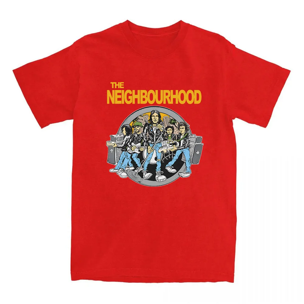 The Neighborhood NBHD Band Printing T-shirt Cotton High Quality Women/Men Tshirts Ropa Mujer Casual Short Sleeve Tee-shirt Male