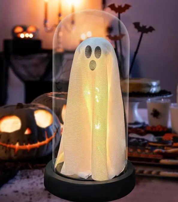 

Light Up Family Halloween Party Decor For Kitchen Fireplace Dining Table
