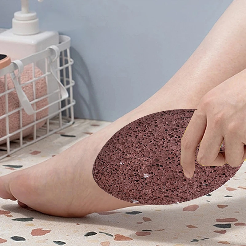 Пемза скребок для камней пилка ног отшелушивающая педикюр уход за мертвой и