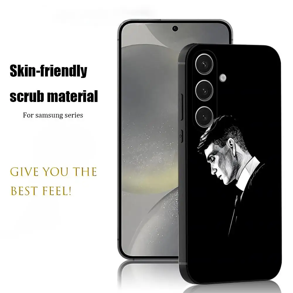 Чехол для телефона Peaky B-Blinders Tommy TV Hot Samsung Galaxy S25 S24 S23 S22 S21 S20 Plus Ultra Note20 мягкий черный