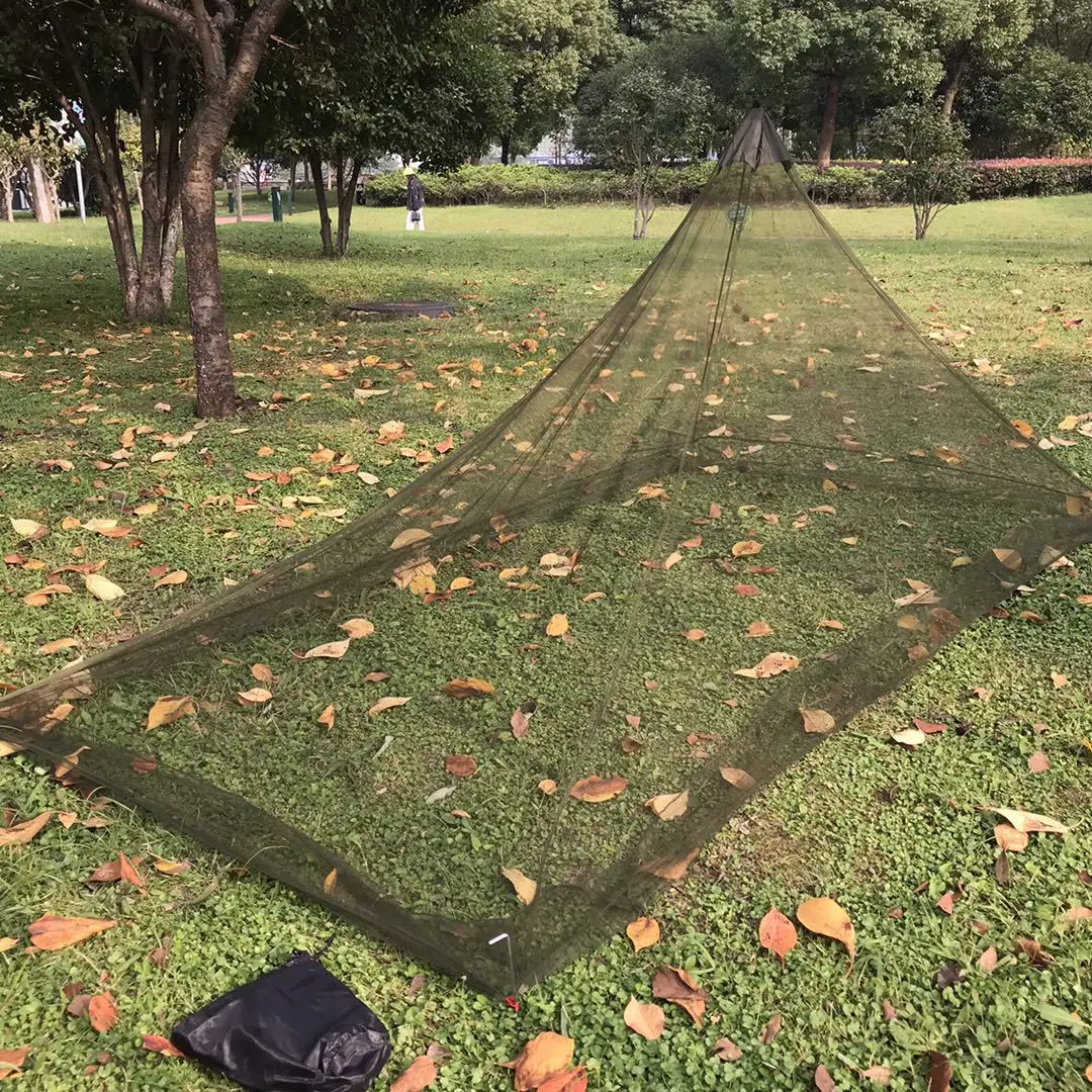 

Outdoor Mosquito Net Travel mini two-person portable Simple mosquito net hotel ceiling folding mosquito net tent