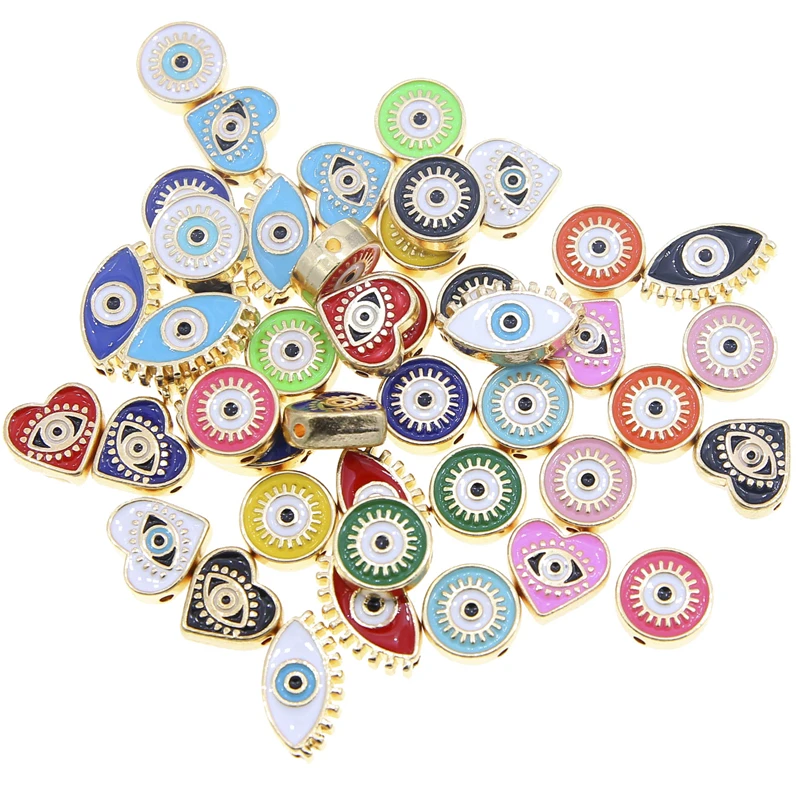 

50 шт., подвески «глаз сглаза»