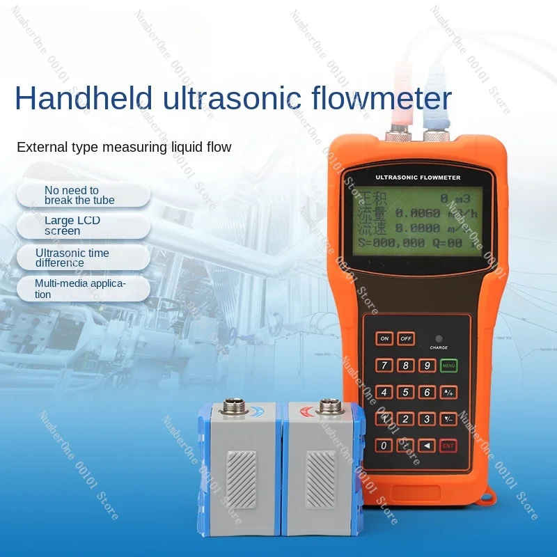 Интеллектуальный ультразвуковой расходомер портативный для трубопровода