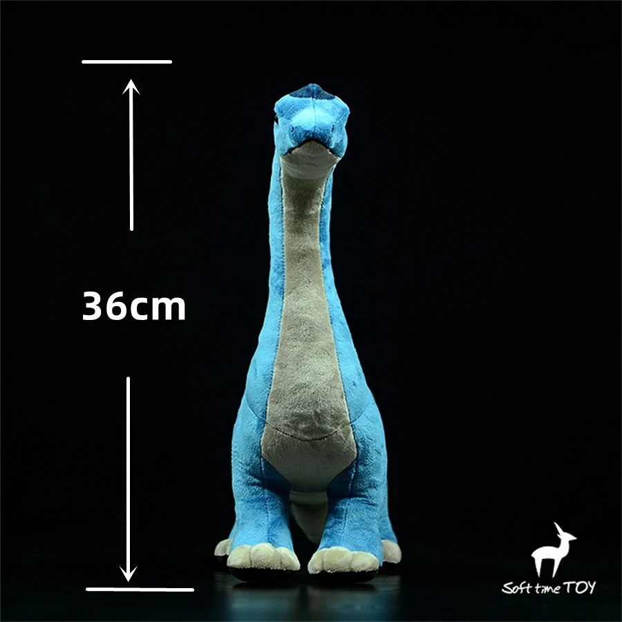 Аниме Brachiosaurus с высокой точностью милый плюшевый динозавр Юрского периода