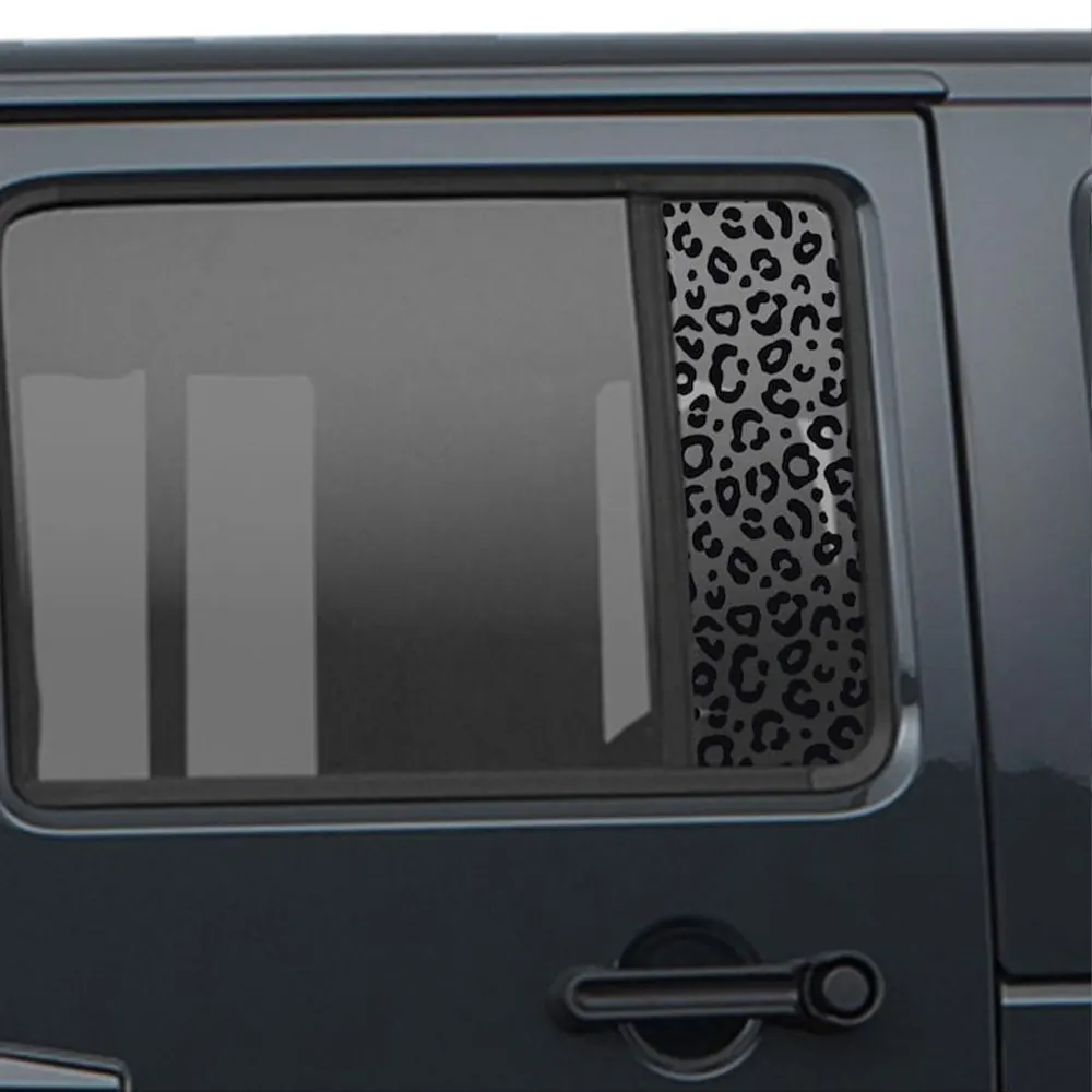 Леопардовый принт автомобильные наклейки уличная наклейка на боковое окно