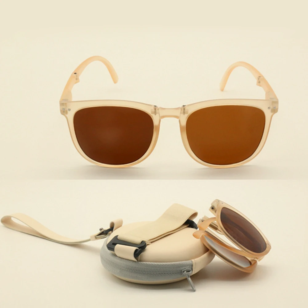

Retro Sun Protection Sunglasses Driving Mirror Sun Glasses Goggles Foldable Ultralight Sunglasses Anti-ultraviolet Sunglasses