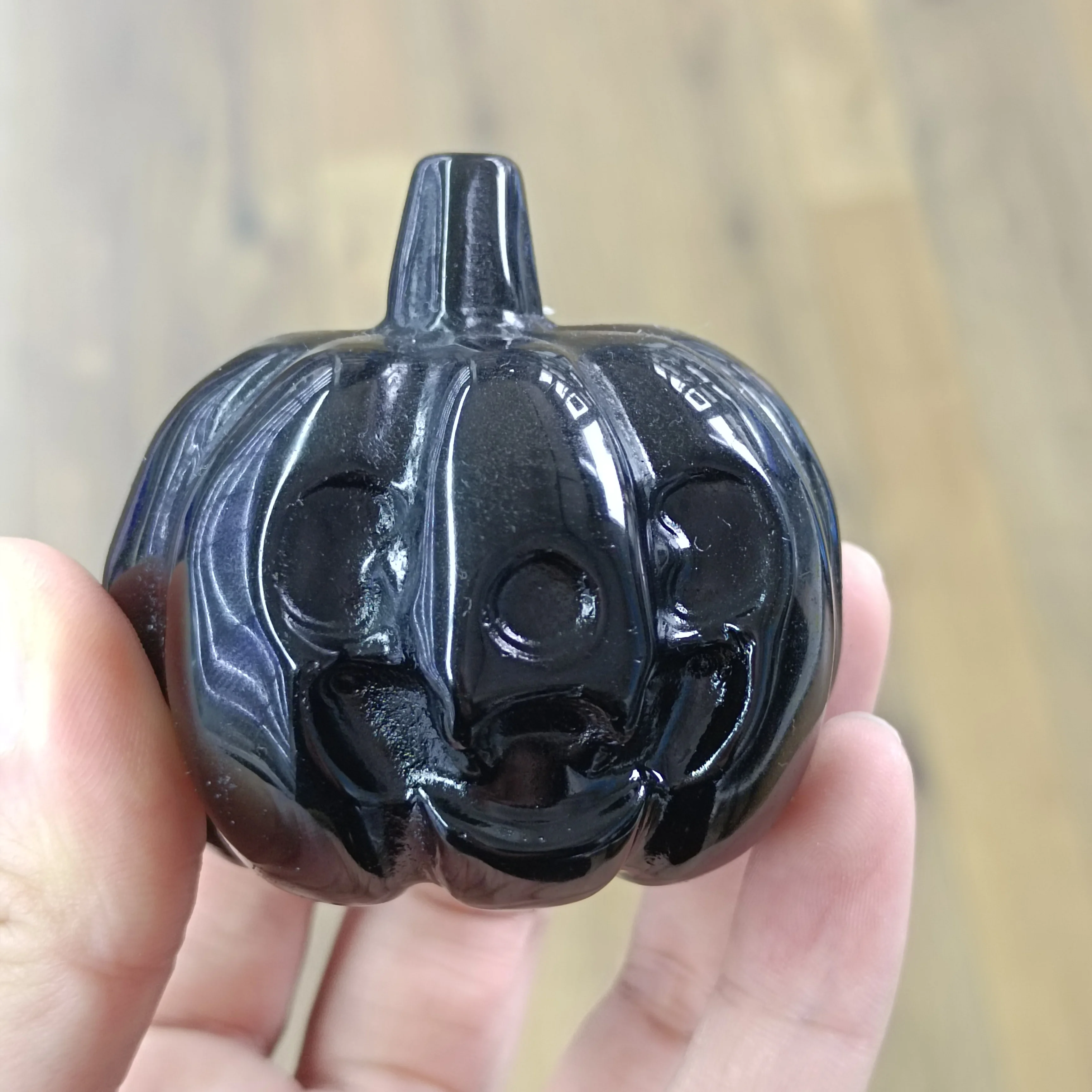 

1 шт., фигурка из натурального обсидиана, 6 см