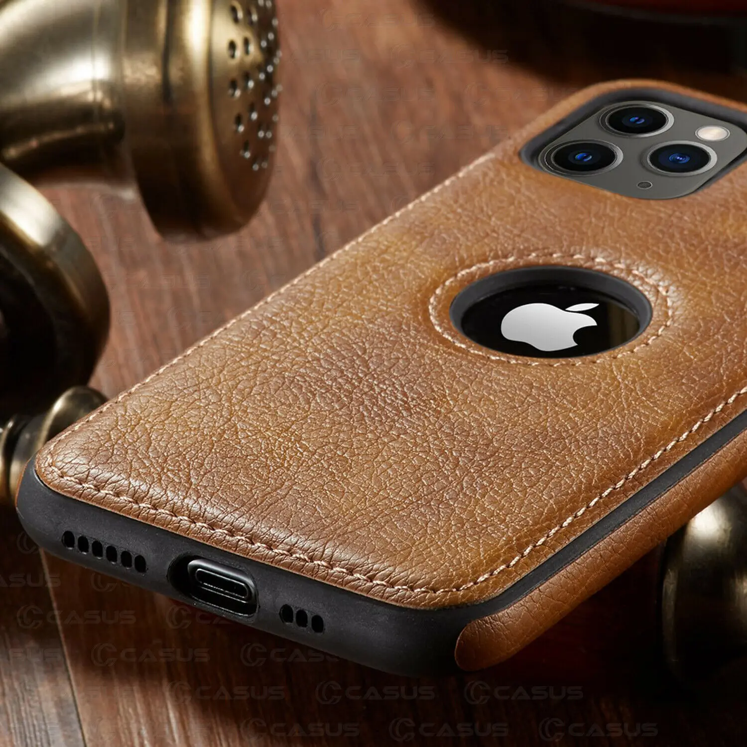 For iPhone 11 12  Pro Max Case Luxury Business Leather Stitching  Case Cover for iphone  13 14  pro max XR X 8 7 6  Case leather