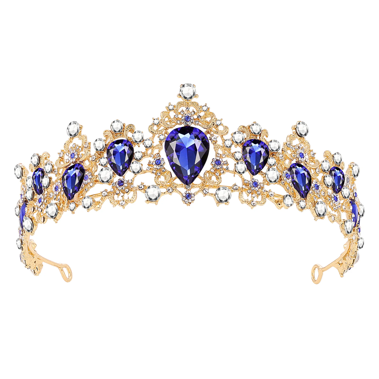 

Tiarawomenfor Headband Baroque Weddingbridal Rhinestoneheadpiece Tiarascostume Goddess Bride Headdressheadpieces Girl Style