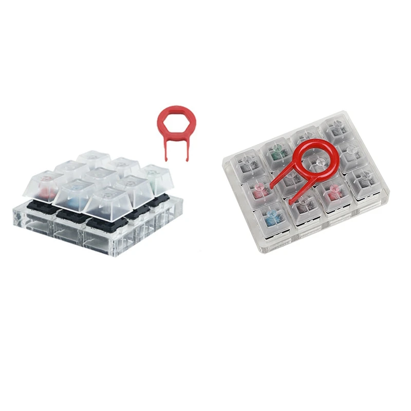 

Switch Tester With Acrylic Base For Cherry MX Mechanical Keyboard Mechanical Keyboard Switch With Key Puller