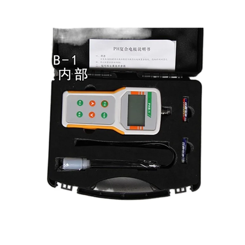 

0.01 High Precision Acid-Base Tester PHB-1 Portable PH Meter Handheld Laboratory Acidometer