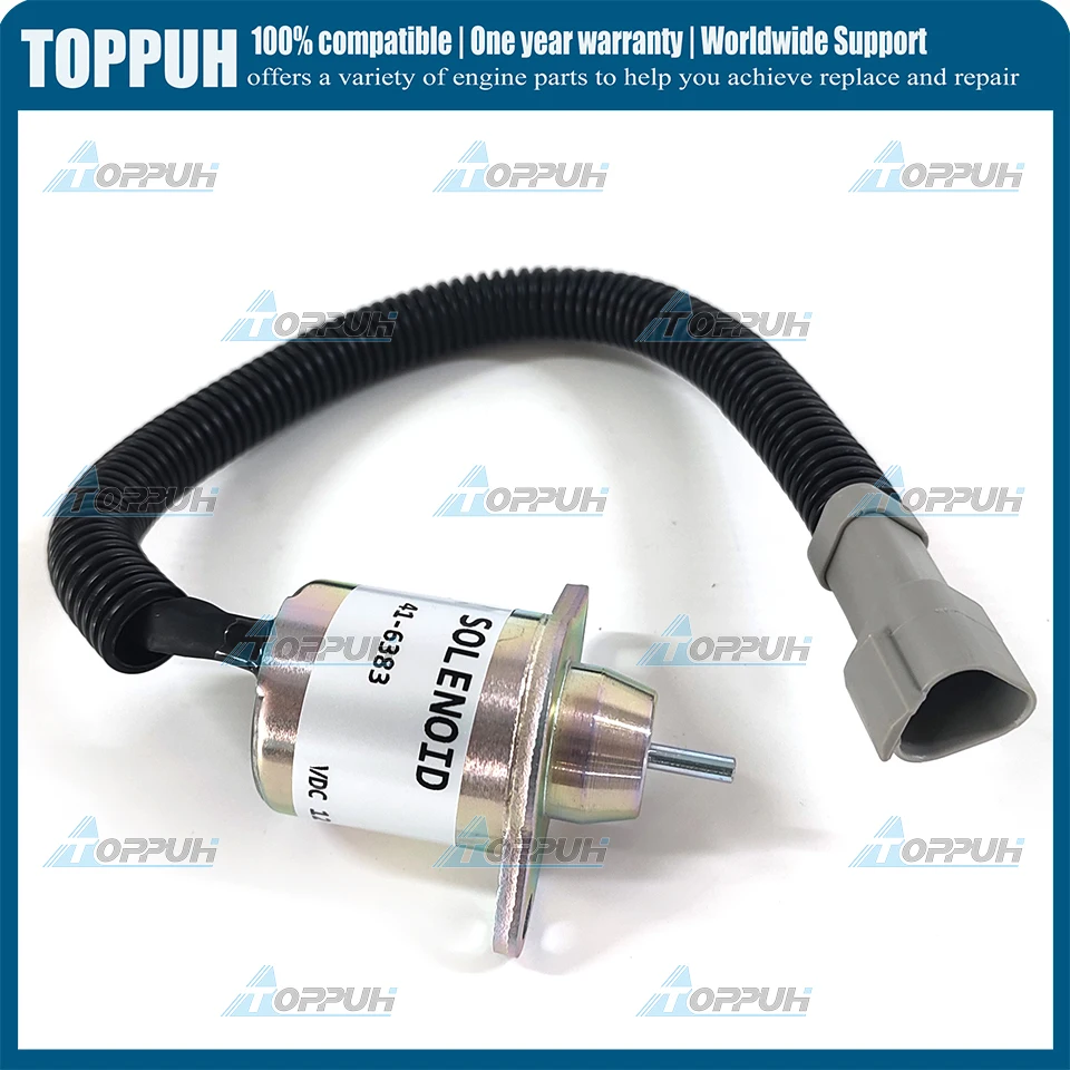 Фото Новый соленоид 12В 41-6383 (1 шт.) для холодильных установок Thermo King MD, RD, SL, TD, SLX, SB, артикулы 41-4306, 41-3291, 41-9100 №5