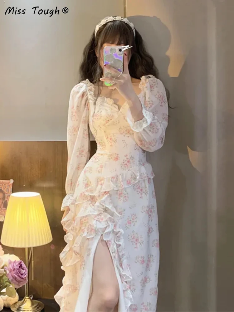 Летнее пляжное платье миди с цветочным принтом для вечерние женское