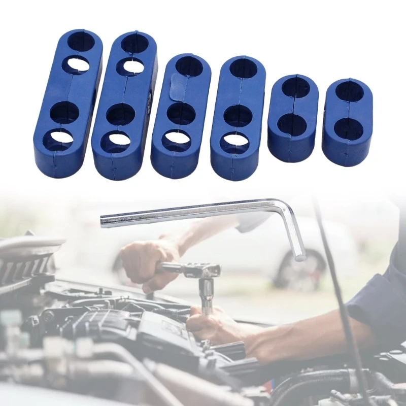 

7mm 8mm Car Engine Wire Separator Looms- Divider Clamp set AOS
