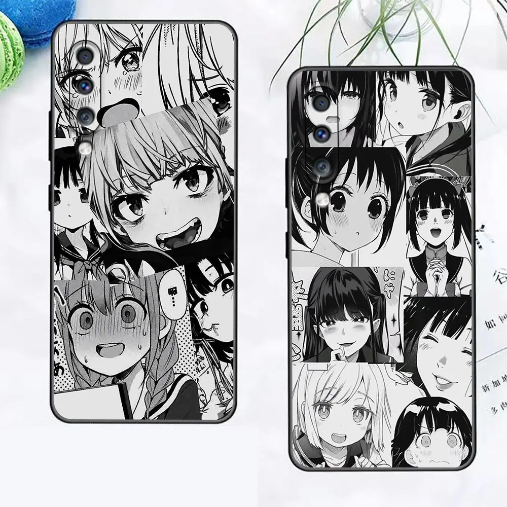 

Cute Anime Kawaii Nifty Girl Case for Samsung A10 A10S A20 A30 A30S A40 A50 A60 A70 A90 Note 8 9 10 20 Plus Lite Ultra 5G Case