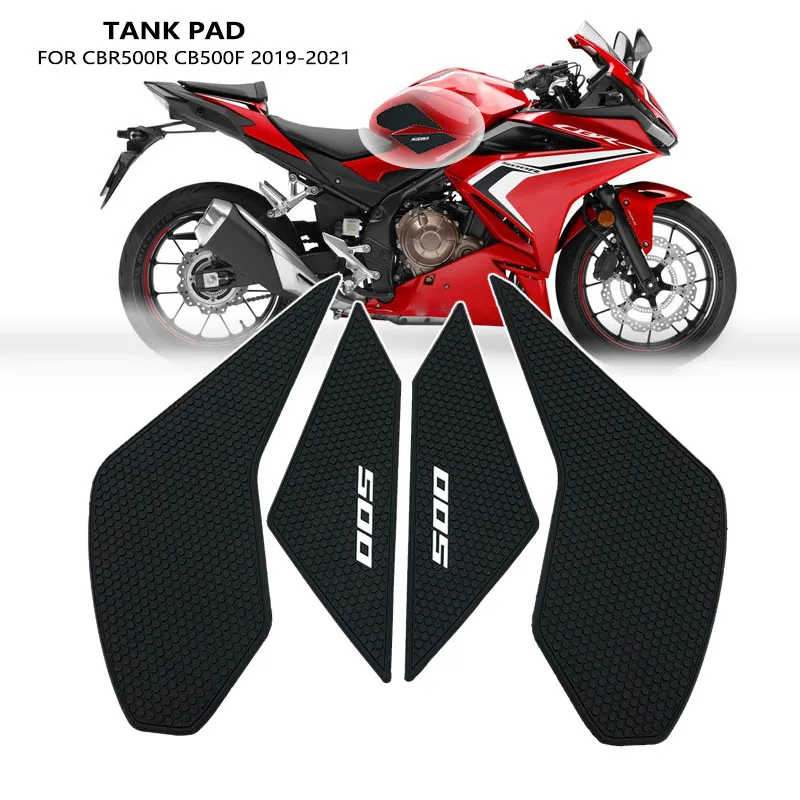 

For Honda CBR500R CB500F CBR 500R 2019 2020 2021 Motorcycle Anti Slip Tank Pad Gas Knee Grip Traction Side Protector Stickers