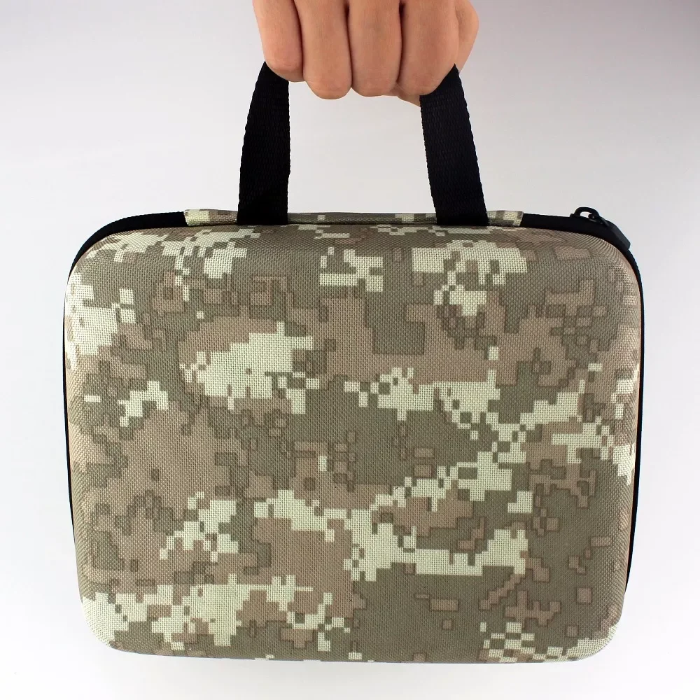 Radio Case Walkie Talkie Hand Bag For BAOFENG UV-82 UV-8D Motorola GP328  Launched Hunting Case Black And Camouflage