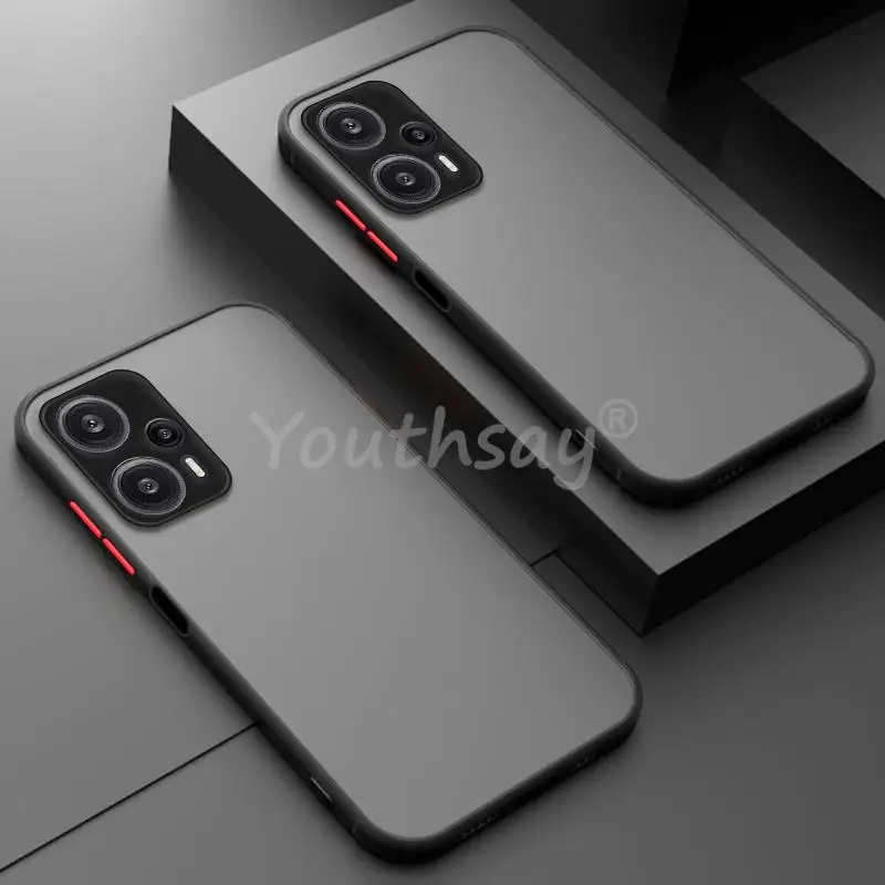 

Чехол для Xiaomi Redmi Note 12 Turbo, силиконовый матовый ТПУ противоударный резиновый Прозрачный чехол для Redmi Note 12 Pro Plus 12 Turbo, чехол