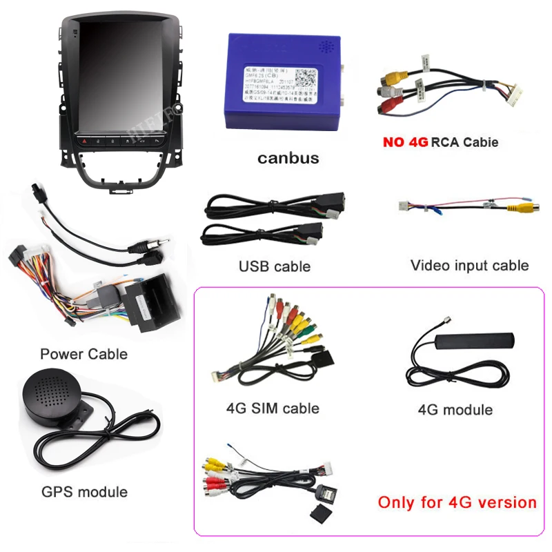 Автомагнитола на Android для Opel Astra J Vauxhall Buick Verano 2009-2015 экран в стиле Tesla