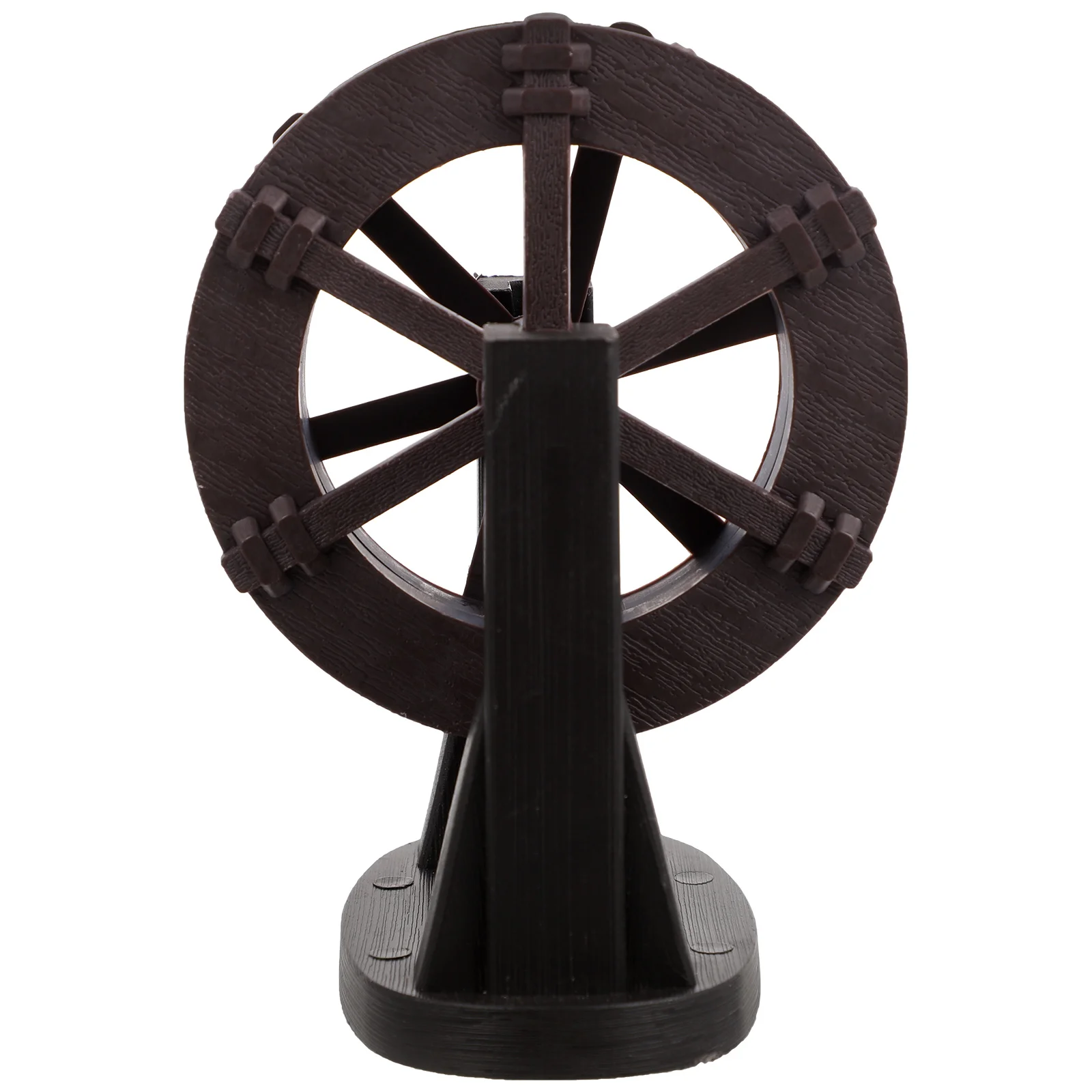 

Украшения для аквариума, фонтан, колесо, фотореквизит, водяное Колесо 15x см, фотография, цвет кофе, пластиковый, для офиса