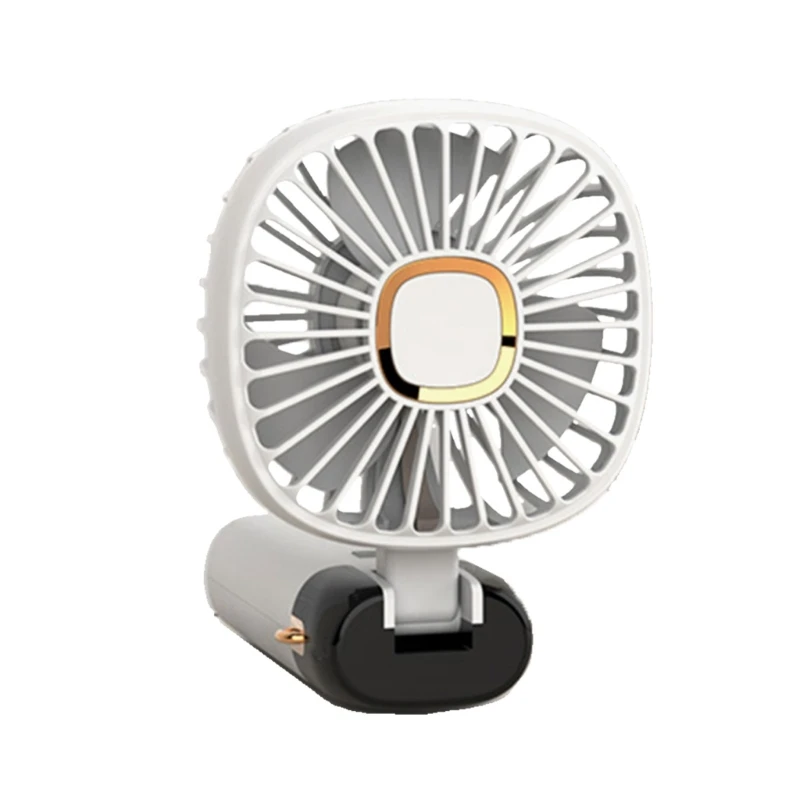 USB-вентилятор мАч перезаряжаемый с несколькими уровнями ветра и складным