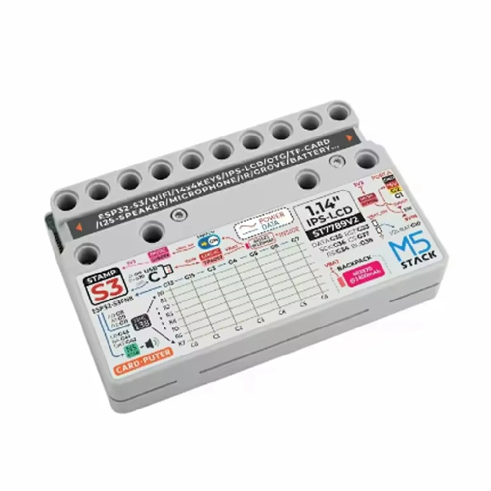 Микроконтроллер StampS3 56-клавишная клавиатура карточный компьютер