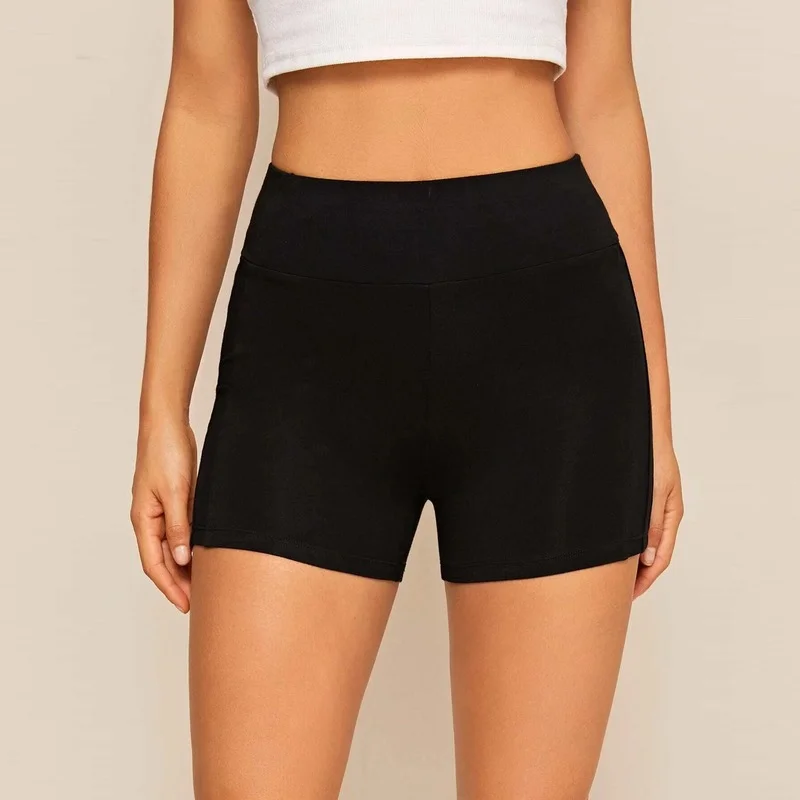 

Calzones Sexys Mujer New Side Double-row Mesh Perspective Shorts High-elastic Yoga Sweatpants Woman Shorts