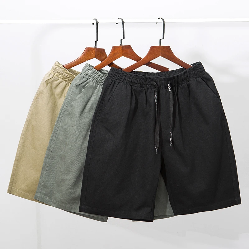 

New Youth Shorts Tide Brand Sports Casual Pants Men's Trend Loose Versatile Summer Thin Section Five Sweat Pants Clothing 2022