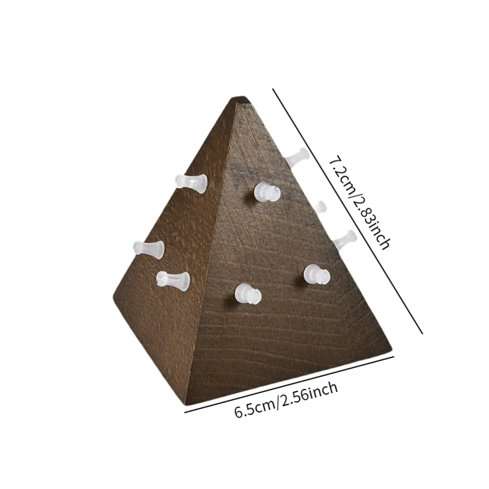 

Подставка для ювелирных изделий для пирсинга, деревянные шпильки для ушей, доска для показа, органайзер для сережек, практичные аксессуары для пирсинга