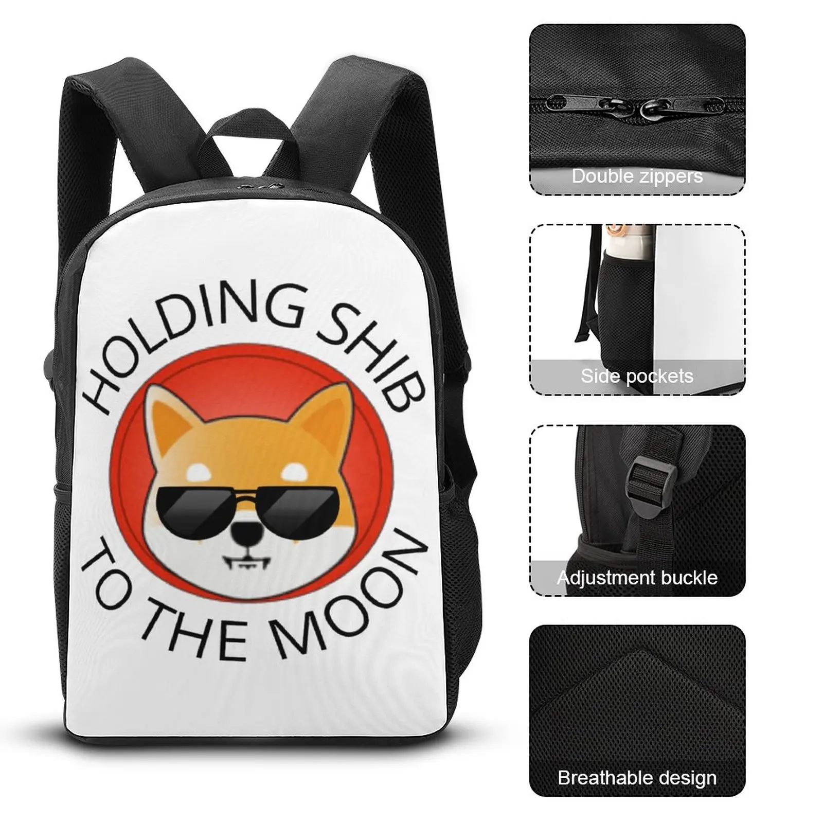 Shib монета Шиба-ину крипто-Луна безопасный уютный набор зубной пасты 3 в 1 17 дюймов