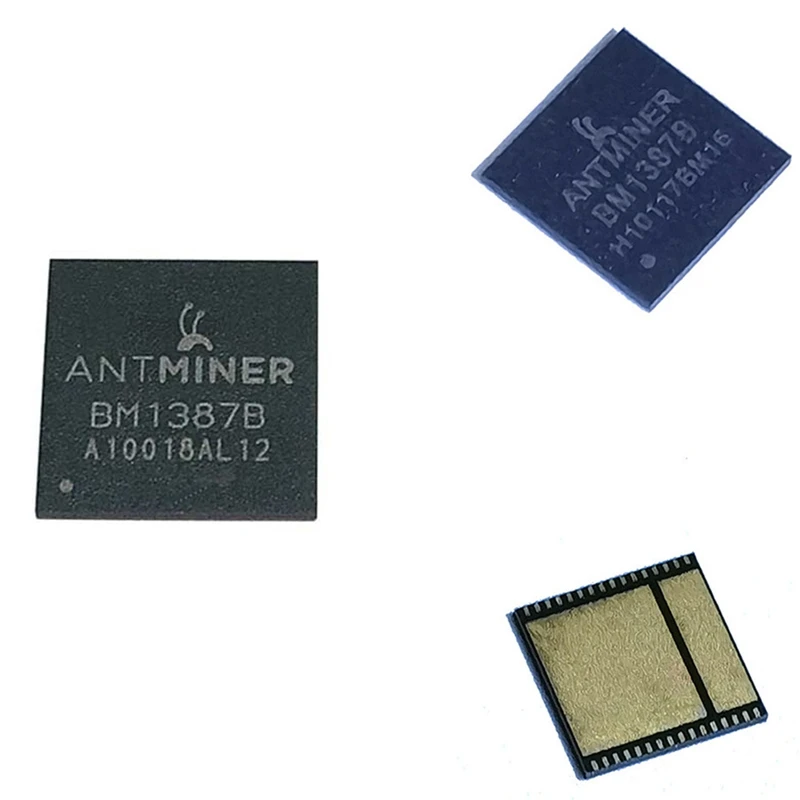 

BM1387 BM1387B ASIC Chip QFN-32 QFN32 для майнинга биткоинов BTC, Antminer S9 S9I T9 T9 +, чип S9 Hash Board