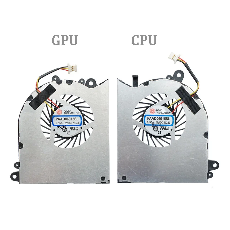 

Новый оригинальный охлаждающий вентилятор для ноутбука MSI GS60 PX60 WS60 MS-16H6 16H1 16H7 H5