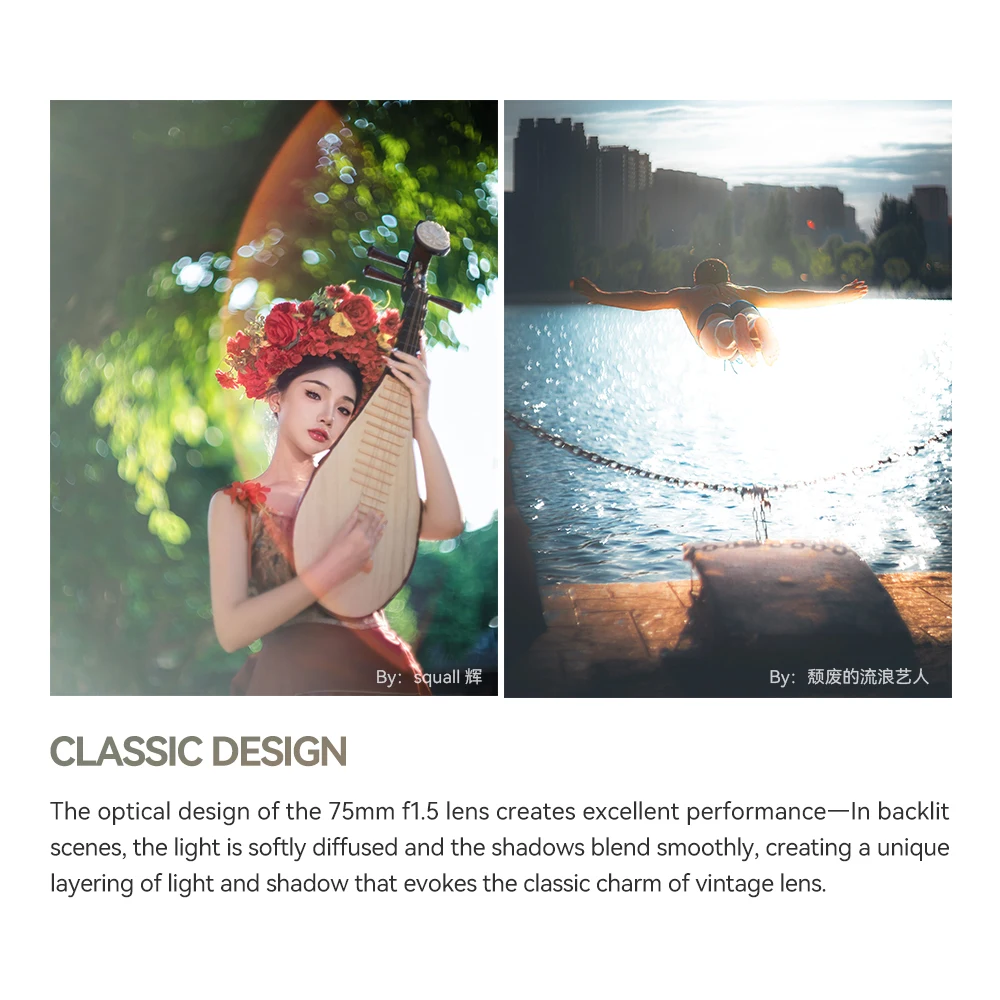 Полнокадровый объектив TTArtisan 75mm F1.5 с ручным преобразователем для крепления M42 Sony E