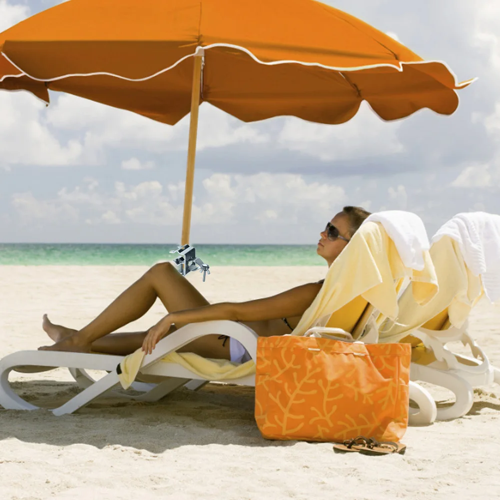 шезлонг зонт на пляже