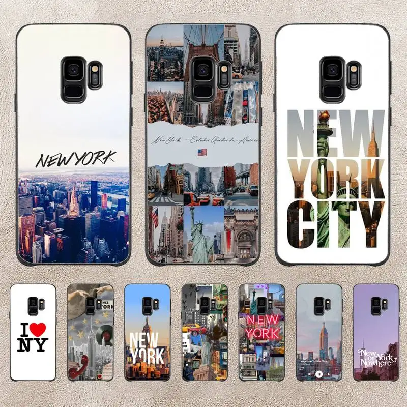 

New York Central Phone Case For Samsung Galaxy J200 J2 Prime J2 Pro J6 2018 J250 J4 Plus J415 J5 Prime J7