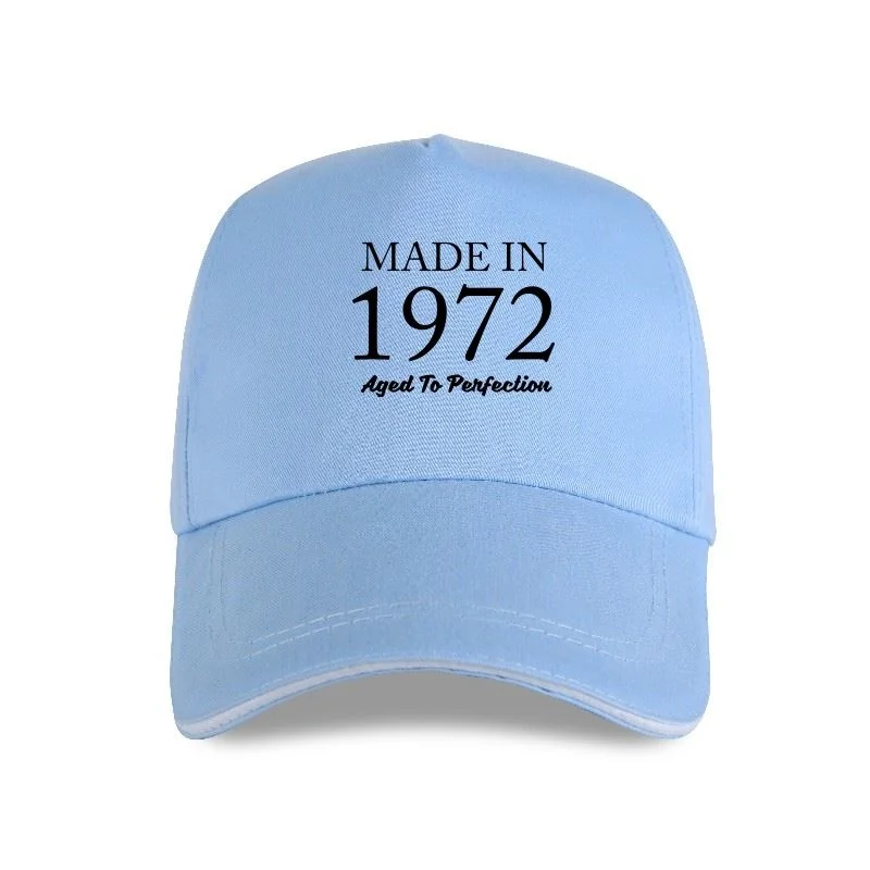 

New Men Baseball cap Made In 1972 Light Made In 1972 - Cool Women Tops
