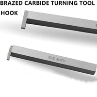 tungsten carbide tipped brazed cnc turning tools hook lathe cutter boring bit hard alloy cutting tool set