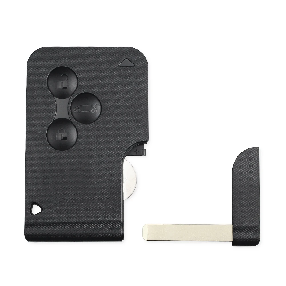 KEYYOU 3 кнопки 433 МГц ID46 PCF7947 чип для Renault Clio Logan Megane 2 Scenic дистанционный ключ