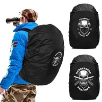 backpack rain cover waterproof outdoor sport back pack dustproof cover raincover case bag 20 70l protection cover skull pattern